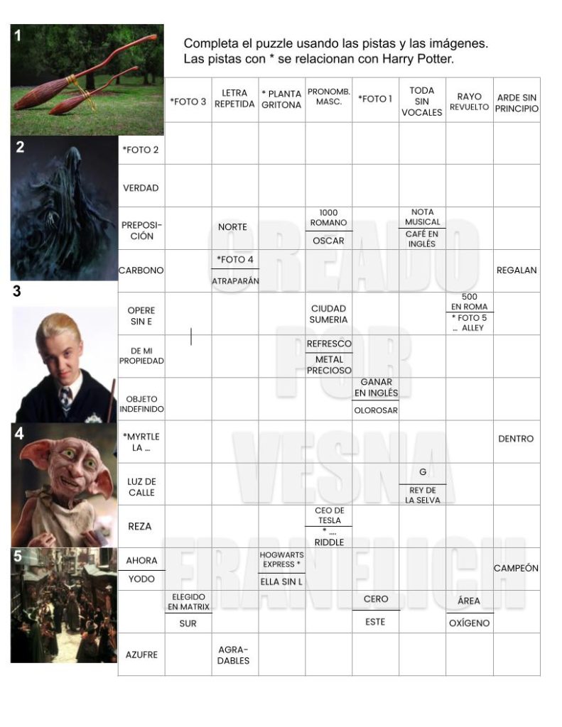 Puzzles (Autodefinidos)